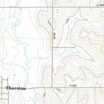 United States Geological Survey Thurston, NE (2021, 24000-Scale) digital map