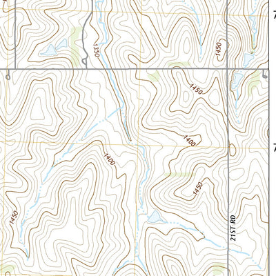 United States Geological Survey Thurston, NE (2021, 24000-Scale) digital map