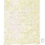 United States Geological Survey Thurston Peaks, CA (1982, 24000-Scale) digital map