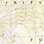 United States Geological Survey Thurston Peaks, CA (1982, 24000-Scale) digital map