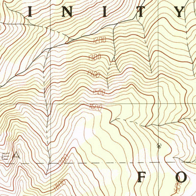 United States Geological Survey Thurston Peaks, CA (1982, 24000-Scale) digital map