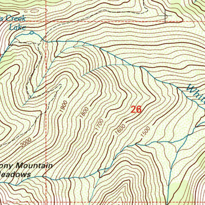 United States Geological Survey Thurston Peaks, CA (1998, 24000-Scale) digital map