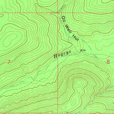 United States Geological Survey TI, OK (1973, 24000-Scale) digital map