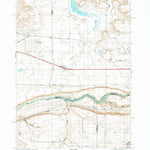 United States Geological Survey Ticeska, ID (1992, 24000-Scale) digital map