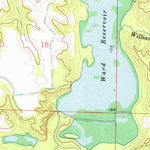 United States Geological Survey Tichnor, AR (1972, 24000-Scale) digital map
