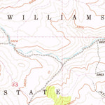 United States Geological Survey Tickville Spring, UT (1954, 24000-Scale) digital map