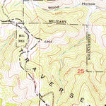United States Geological Survey Tickville Spring, UT (1954, 24000-Scale) digital map