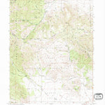 United States Geological Survey Tickville Spring, UT (1993, 24000-Scale) digital map