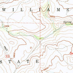 United States Geological Survey Tickville Spring, UT (1993, 24000-Scale) digital map
