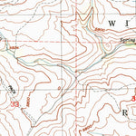 United States Geological Survey Tickville Spring, UT (1997, 24000-Scale) digital map