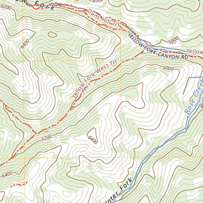 United States Geological Survey Tickville Spring, UT (2023, 24000-Scale) digital map