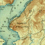 United States Geological Survey Ticonderoga, NY-VT (1902, 62500-Scale) digital map