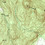 United States Geological Survey Ticonderoga, NY-VT (1950, 24000-Scale) digital map
