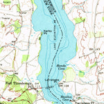 United States Geological Survey Ticonderoga, NY-VT (1950, 62500-Scale) digital map