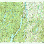 United States Geological Survey Ticonderoga, NY-VT (1989, 100000-Scale) digital map