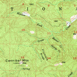 United States Geological Survey Tidewater, OR (1956, 62500-Scale) digital map