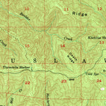 United States Geological Survey Tidewater, OR (1956, 62500-Scale) digital map