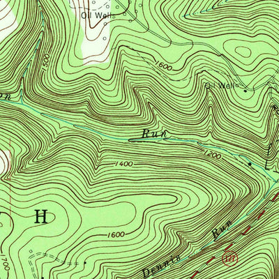 United States Geological Survey Tidioute, PA (1966, 24000-Scale) digital map