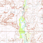 United States Geological Survey Tidwell Bottoms, UT (1954, 62500-Scale) digital map