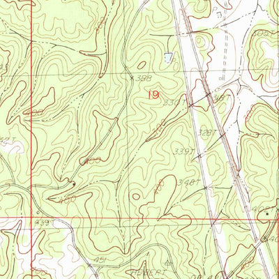 United States Geological Survey Tie Plant, MS (1983, 24000-Scale) digital map