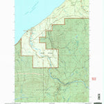United States Geological Survey Tiebel Creek, MI (1999, 24000-Scale) digital map