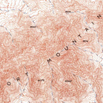 United States Geological Survey Tiefort Mountains, CA (1948, 62500-Scale) digital map