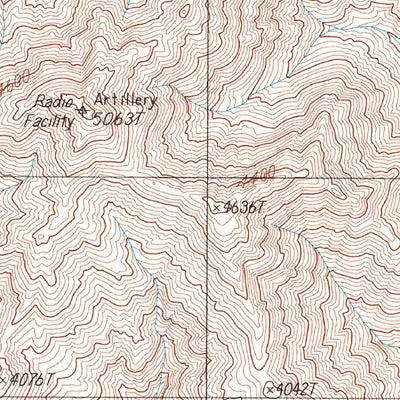 United States Geological Survey Tiefort Mountains, CA (1996, 24000-Scale) digital map
