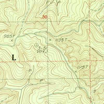 United States Geological Survey Tiernan, OR (1984, 24000-Scale) digital map