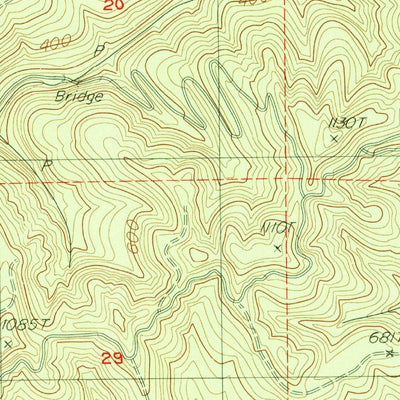 United States Geological Survey Tiernan, OR (1984, 24000-Scale) digital map
