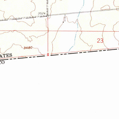 United States Geological Survey Tierra Del Sol, CA (1959, 24000-Scale) digital map