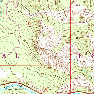 United States Geological Survey Tieton Basin, WA (1967, 24000-Scale) digital map