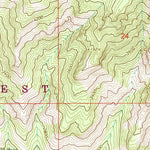 United States Geological Survey Tieton Basin, WA (1967, 24000-Scale) digital map