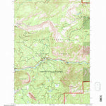 United States Geological Survey Tieton Basin, WA (1992, 24000-Scale) digital map