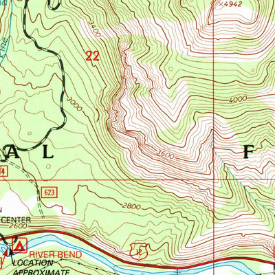 United States Geological Survey Tieton Basin, WA (1992, 24000-Scale) digital map