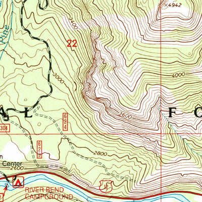 United States Geological Survey Tieton Basin, WA (2000, 24000-Scale) digital map