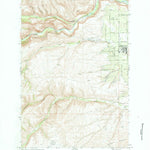 United States Geological Survey Tieton, WA (1971, 24000-Scale) digital map