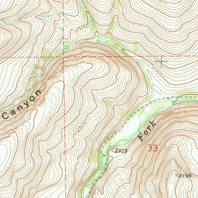 United States Geological Survey Tieton, WA (1971, 24000-Scale) digital map