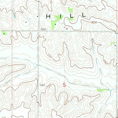 United States Geological Survey Tiffin, IA (1965, 24000-Scale) digital map
