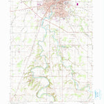 United States Geological Survey Tiffin South, OH (1960, 24000-Scale) digital map