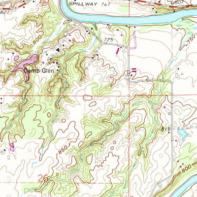 United States Geological Survey Tiffin South, OH (1960, 24000-Scale) digital map