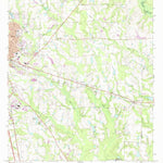 United States Geological Survey Tifton East, GA (1973, 24000-Scale) digital map