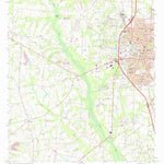 United States Geological Survey Tifton West, GA (1973, 24000-Scale) digital map