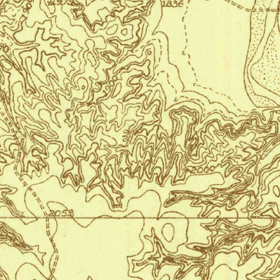 United States Geological Survey Tige Canyon, TX (1926, 48000-Scale) digital map
