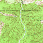 United States Geological Survey Tige Canyon, TX (1969, 24000-Scale) digital map