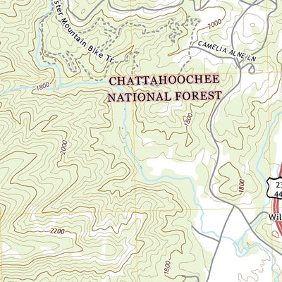 United States Geological Survey Tiger, GA (2020, 24000-Scale) digital map