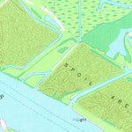 United States Geological Survey Tiger Island, LA (1969, 24000-Scale) digital map