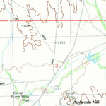 United States Geological Survey Tiger Well, AZ (1990, 24000-Scale) digital map