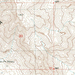 United States Geological Survey Tiger Well, AZ (1990, 24000-Scale) digital map