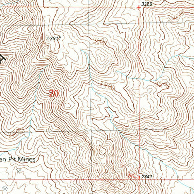 United States Geological Survey Tiger Well, AZ (1990, 24000-Scale) digital map