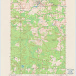 United States Geological Survey Tigerton, WI (1970, 24000-Scale) digital map